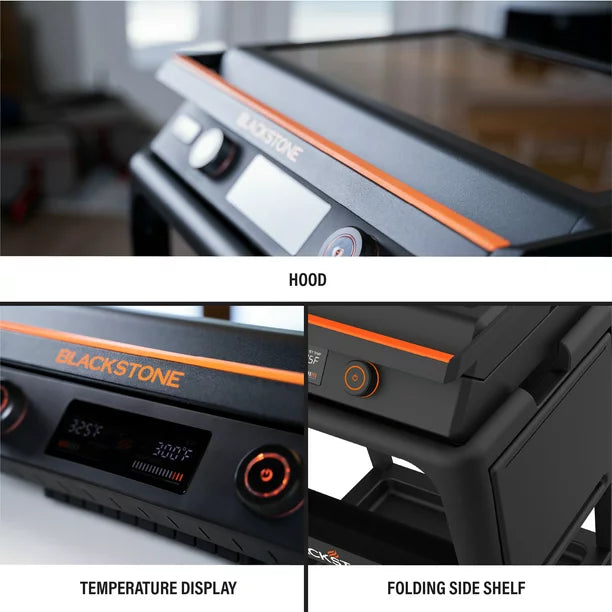 Blackstone E-Series 22" Electric Tabletop Griddle with Prep Cart