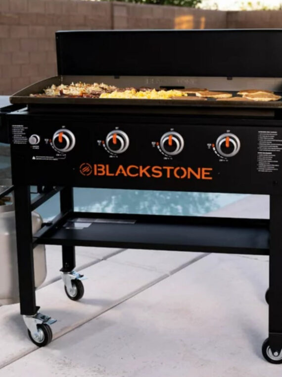 Blackstone 4-Burner 36″ Griddle Cooking Station With Hard Cover
