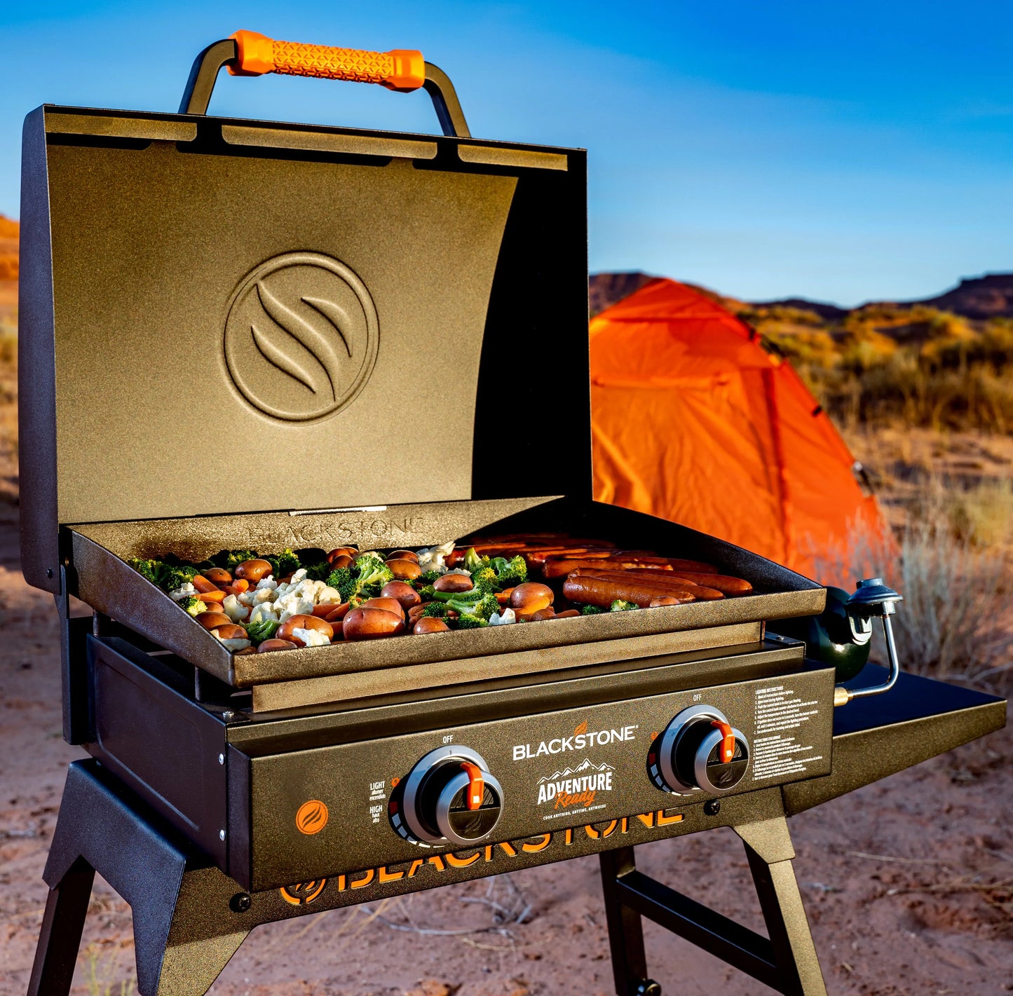 Blackstone Adventure Ready 22" Griddle with Stand and Adapter Hose