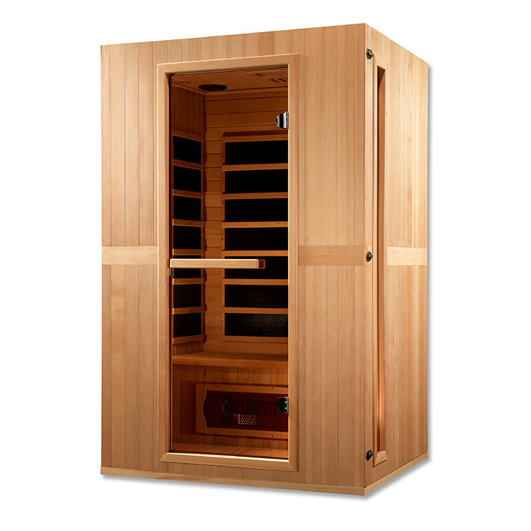 Maxxus Serenity 2-Person Low EMF FAR Infrared Sauna (Canadian Hemlock)