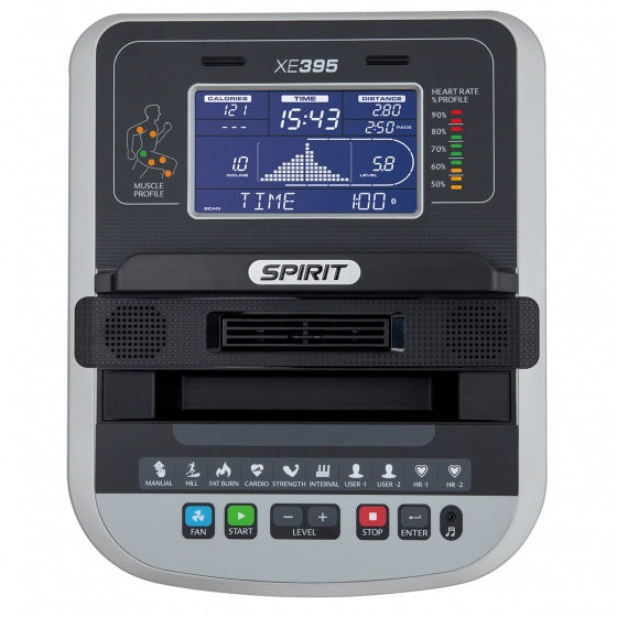 Spirit XE395 Elliptical