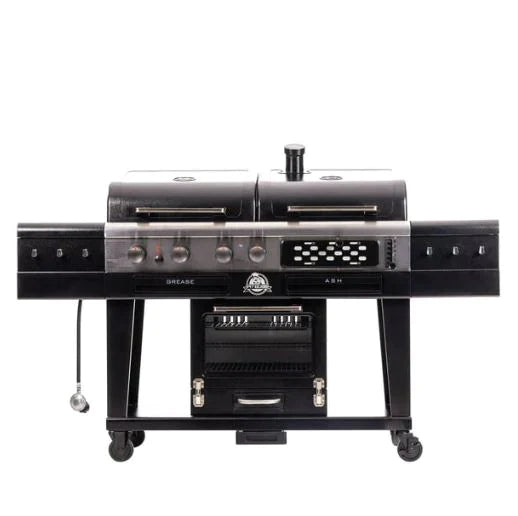 Pit Boss Memphis 2 Ultimate 4-in-1 Gas & Charcoal Combo Grill with Smoker