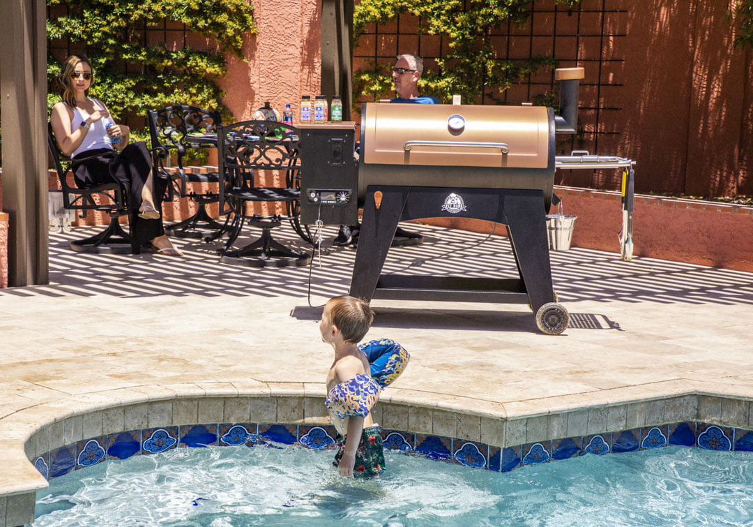 Pit Boss Austin XL 1000 Sq. in. Pellet Grill with Flame Broiler and Cooking Probe