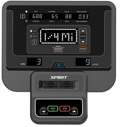 SPIRIT CRS800S RECUMBENT STEPPER