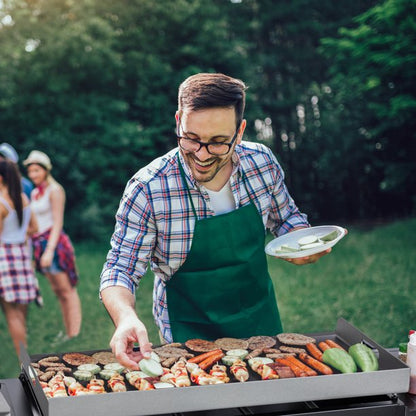 Royal Gourmet GB4002 4-Burner Griddle Flat Top Gas Grill, 36-Inch Propane Outdoor BBQ, Black